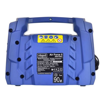 4. Kompresor walizkowy Scheppach AIR-FORCE 5