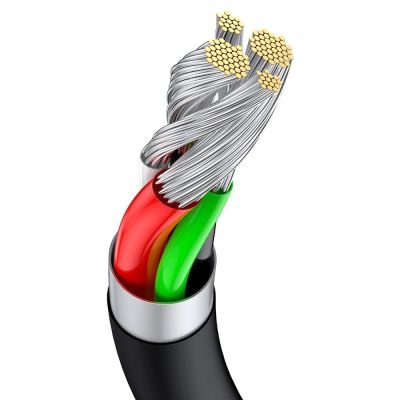 8. Baseus Superior kabel USB - USB Typ C 66 W (11 V / 6 A) Huawei SuperCharge SCP 2 m czarny (CATYS-A01)