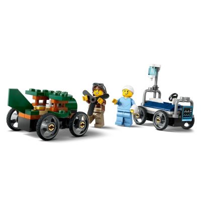 4. LEGO CITY 60459 Samolot kontra łóżko szpitalne
