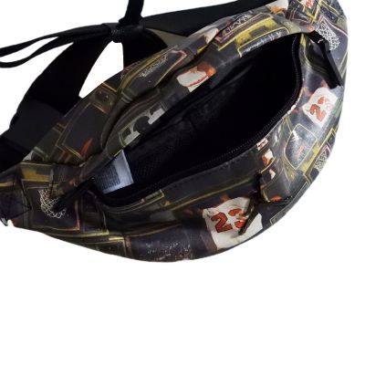 4. Nerka saszetka Air Jordan Jam Borough Gfx Crossbody Bag Black/Multi - MA9065-K90