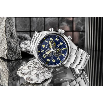 6. Zegarek Męski CITIZEN Super Titanium Eco-Drive AT2480-81L + BOX