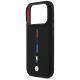 6. Etui BMW M Silicon Tricolor Line MagSafe na iPhone 17 Pro - czarne