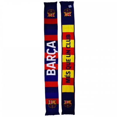 2. Szalik FC Barcelona Double Knitted Scarf N27 5004BUD27