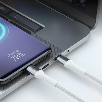 3. Kabel 3mk Hyper Cable N-SERIES USB-A / USB-C 1m 9V/2A 18W / biały