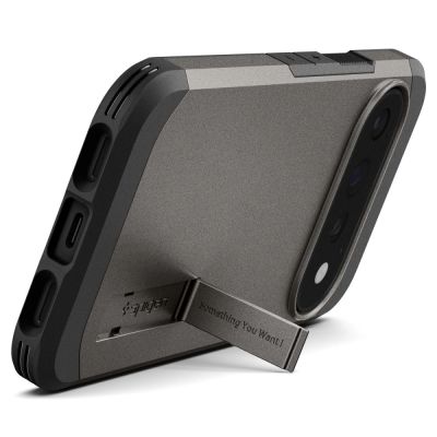 6. Etui Spigen Tough Armor Mag MagSafe na Google Pixel 11 Pro - ciemnoszare