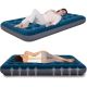 19. MATERAC FLOKOWANY 1-OSOBOWY Z NADRUKIEM 3D 191x73x22CM 24501