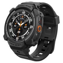 Pasek z obudową Spigen Rugged Armor Pro na Samsung Galaxy Watch Ultra 2 2026 47 mm - czarny matowy