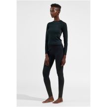 Legginsy termoaktywne damskie ODLO PERFORMANCE WARM BL BOTTOM czarne