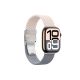 8. Zestaw 2 pasków AMAZINGTHING Blend Band do Apple Watch 42mm - różowo-szary / różowy