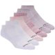 Skechers 6pk Womens Non Terry Low Cut Socks S108498-PNK Różowe 36-40