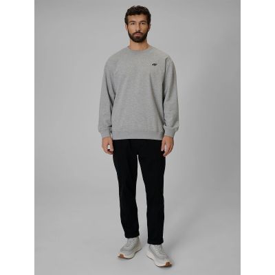 3. Bluza dresowa regular bez kaptura męska 4F 4FRMM00TSWSM3059-27M