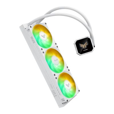 31. Chłodzenie ASUS TUF GAMING LC III 360 ARGB LCD WHT
