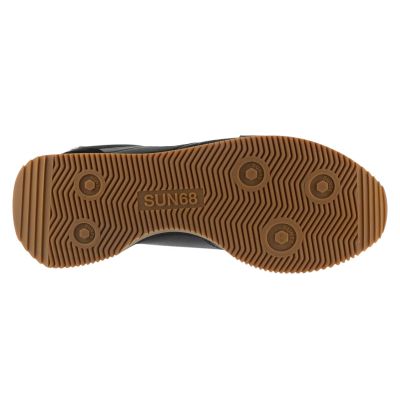 4. SUN68 Woman Easy Runner Leather Z46233-11 Czarne 37