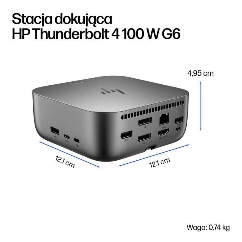 3. Stacja dokująca HP Thunderbolt 4 100W G6 Dock