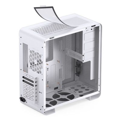 31. Jonsbo U4 Pro Mesh Midi-Tower - biały