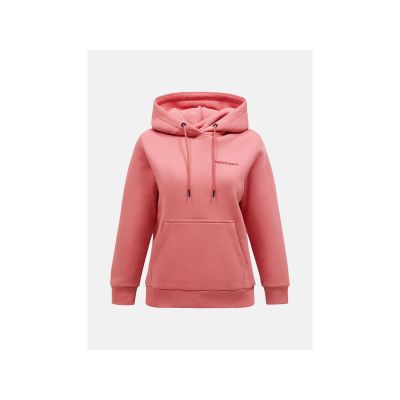 Bluza Peak Performance W Original Small Logo Hood różowy