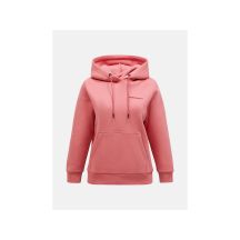 Bluza Peak Performance W Original Small Logo Hood różowy