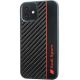 2. Etui Audi Carbon Fiber Stripe na iPhone 11 / Xr - czarne