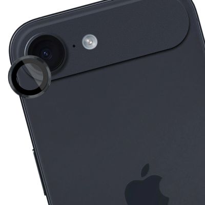 7. Szkło hartowane na obiektyw aparatu 3mk Lens Protection Pro do iPhone 17 Air - czarne