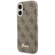 2. Etui Guess 4G Script MagSafe na iPhone 17 - brązowe