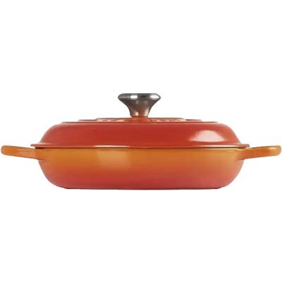 2. Garnek okrągły Le Creuset Gourmet Professional 30cm piekarnik czerwony