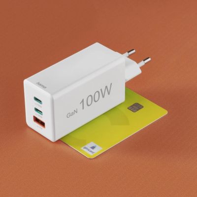 12. Hama 00201997 ładowarka do urządzeń przenośnych Laptop, Smartfon, Tablet Biały Prąd przemienny Szybkie ładowanie Wewnętrzna