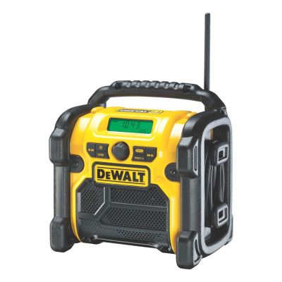 DeWALT DCR020-QW radio Przenośny Cyfrowy Czarny, Żółty