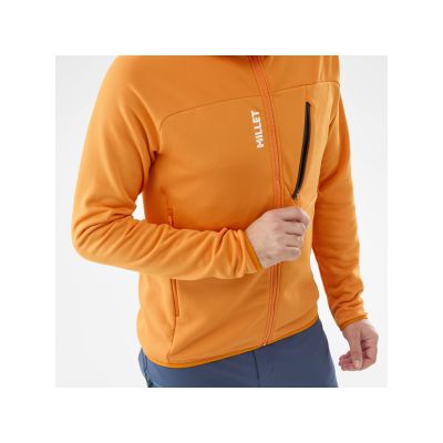 7. Kurtka MILLET M Seneca Fleece Hoodie Pomarańczowy