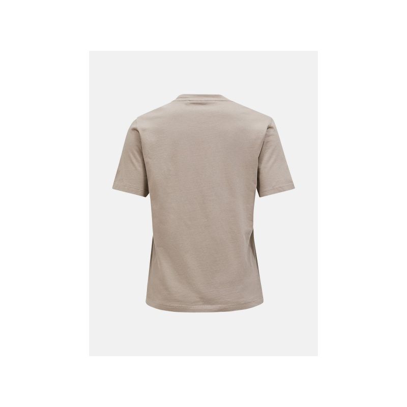 4. Koszulka Peak Performance W Original Small Logo Tee beżowy