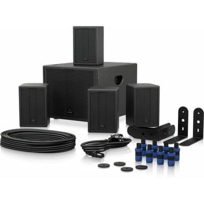 2. Behringer SAT 1004 BUNDLE Zestaw nagłośnieniowy (1xSAT1008 + 4xSAT1004)
