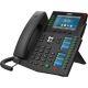 3. Fanvil X6U V2 Wysokiej klasy telefon biznesowy z gigabitowym portem SIP POE USB