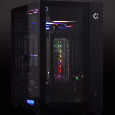 16. RAIJINTEK PAEAN Mini Mini Tower Czarny