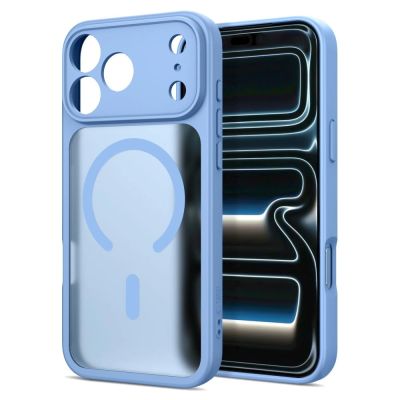 2. Etui Tech-Protect BasicMag MagSafe na iPhone 17 Pro Max / 18 Pro Max - jasnoniebieskie matowe