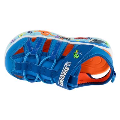 3. Skechers Play Scene Splash 407041N-LTBL Niebieskie 22