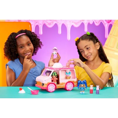 6. MGA Entertainment Yummiland Lipgloss Truck Przyczepka dla lalek