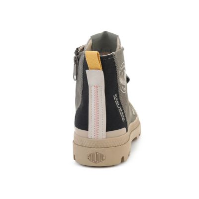 5. PALLADIUM PAMPA HI LAYER ZIP MAJOR BROWN 09549-282