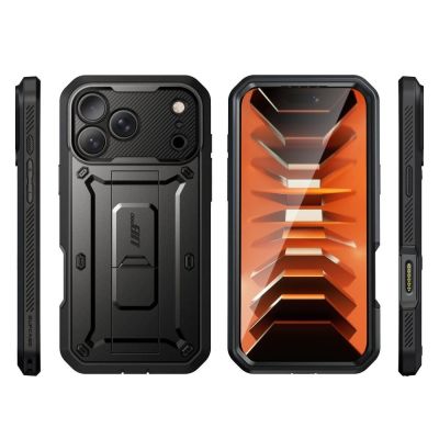 3. Etui Supcase Unicorn Beetle Pro na iPhone 18 Pro / 17 Pro - czarne