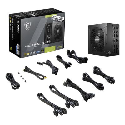 14. Zasilacz MSI MAG A750GL 750W PCIE5 II 80+ Gold ATX 3.1