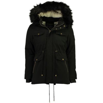 Parka damska Geographical Norway CELESTE LADY BS 056 (WQ834F/GN-BLACK)