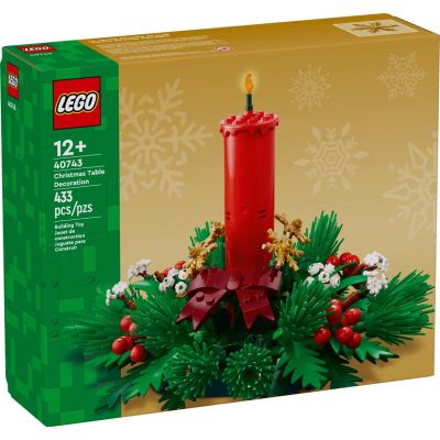 9. LEGO Iconic 40743 Świąteczna dekoracja stołu