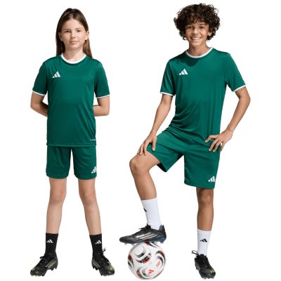 7. Spodenki dla dzieci adidas Entrada 26 zielone KE9831