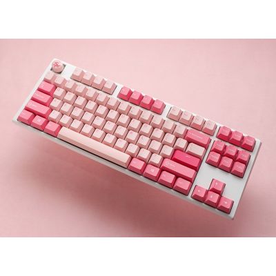 7. Ducky One 3 TKL klawiatura Gaming USB QWERTY Angielski Różowy