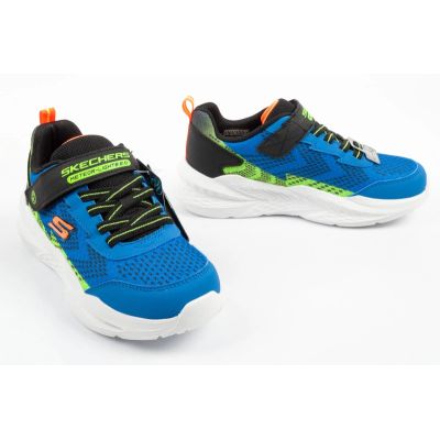 7. Skechers buty sportowe dziecięce Meteor-Lights LED dla chłopca na rzep