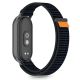 2. Pasek Tech-Protect Nylon Pro na Xiaomi Smart Band 8 / 9 / 10 / NFC - czarno-pomarańczowo