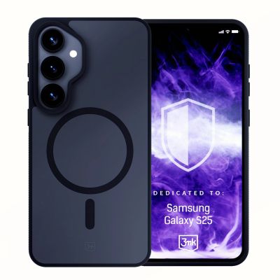 9. Etui 3mk Smoke MagCase na Samsung Galaxy S25 - czarne