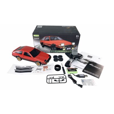 2. Amewi RC Car AE86 Sprinter Drift Samochód wyścigowy 1:18 RTR czerwony