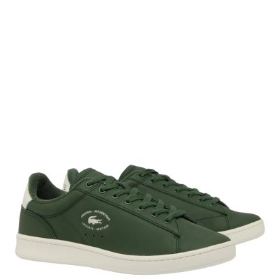 9. Tenisówki męskie Lacoste Carnaby Set buty sportowe sneakersy trampki zielone (748SMA00121X3)