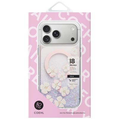 4. Etui UNIQ Coehl Isla Magnetic Charging na iPhone 18 Pro Max / 17 Pro Max - różowe