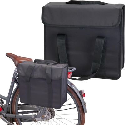 13. SAKWA TORBA ROWEROWA PODWÓJNA TYLNA NA BAGAŻNIK 40L XQMAX