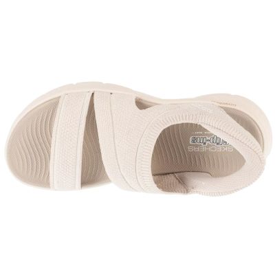3. Skechers Slip-Ins: Go Walk Flex Sandal - Enticing 141482-NAT Szare 37